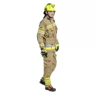 Ubranie specjalne strażackie lekkie FHR-018 gold model bokiem