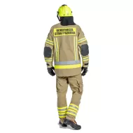 Ubranie specjalne strażackie lekkie FHR-018 gold model tyłem