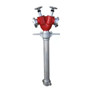 Stojak hydrantowy DN80 podwójny B/BB (2x75) z zaworami