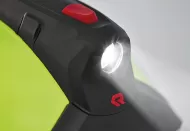 Hełm strażacki Rosenbauer Heros Titan latarka czołowa