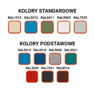 Szafa strażacka ubraniowa STR400/2b na cokole, podwójna - 12