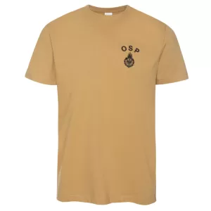 Koszulka strażacka letnia t-shirt piaskowa OSP