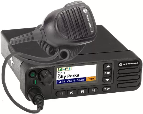 Radiotelefon cyfrowy Motorola DM4601e samochodowy / stacjonarny z GPS, 1000 kanałów