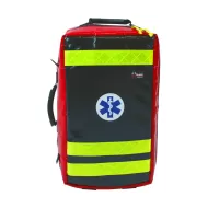 Zestaw ratownictwa medycznego OSP R1 w plecaku Black Front przodem