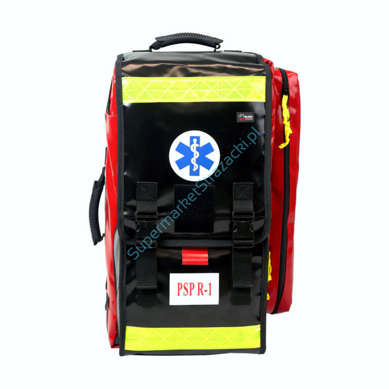 Zestaw ratownictwa medycznego PSP R1 w plecaku Black Front