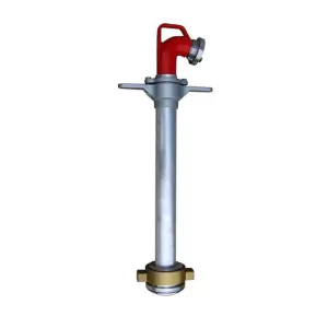 Stojak hydrantowy PZH DN100 pojedynczy A/C (1x52), przyłącze DN100, rura DN80