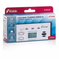 Czujnik tlenku węgla (czadu) Kidde K7DCO LCD (10 lat gw.) pudełko