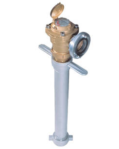 Wodomierz hydrantowy MH65 na stojaku DN80 - stojak z wodomierzem