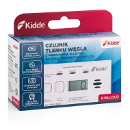 Czujnik tlenku węgla (czadu) Kidde K10LLDCO LCD (10 lat gw.) pudełko