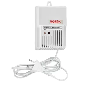 Domowy detektor tlenku węgla (czadu) Gazex DK-22/E 230V