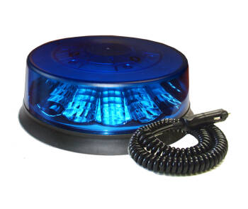 Lampa dachowa EVO LED 12/24, niebieska, magnes