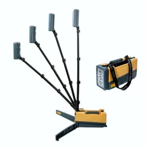 Akumulatorowy maszt oświetleniowy NightSearcher SOLARIS PRO X Li-Ion 16.000 lumenów 36,4 Ah