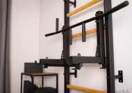 Drabinka gimnastyczna BenchK 713B wielofunkcyjna drążek 2