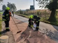 Sorbent granulat COMPAKT zastosowanie w straży