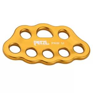 Płytka stanowiskowa Petzl Paw M (żółta)