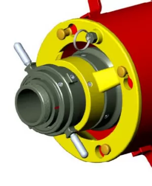 Głowica wodna Turbokador 3000 l/min z opcją do piany średniej (Primator, Antenor, Azimutor)