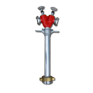 Stojak hydrantowy PZH DN100 podwójny A/CC (2x52), przyłącze DN100, rura DN80