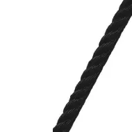 lina skręcana cumowo kotwiczna czarna pływająca 10mm 20mb