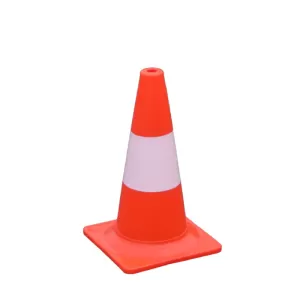 Pachołek drogowy 40 cm, pomarańczowy odblaskowy