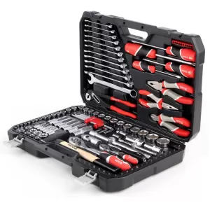 Zestaw narzędziowy YATO duży XXL 1/2" + 1/4" kpl. 122 szt