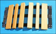 Mostek przejazdowy 52x75x110x75x52 drewniany