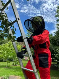 Kombinezon pszczelarski na szerszenie gruby kompletny dedykowany dla STRAŻy - 11