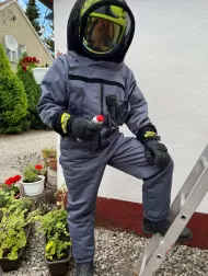 Kombinezon pszczelarski na szerszenie gruby kompletny dedykowany dla STRAŻy - 3