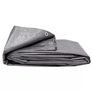 Plandeka PE serii Super Mocna 110g wymiar 20x20m