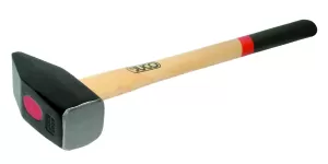 Młot kowalski LUX 6 kg, dł. 800 mm, DIN1042, tw. stali HRC55