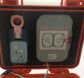 Defibrylator AED Philips FRx z baterią i elektrodami, w skrzynce PELI 3