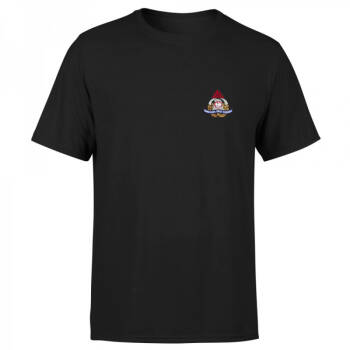 Koszulka strażacka letnia t-shirt czarna PSP przodem