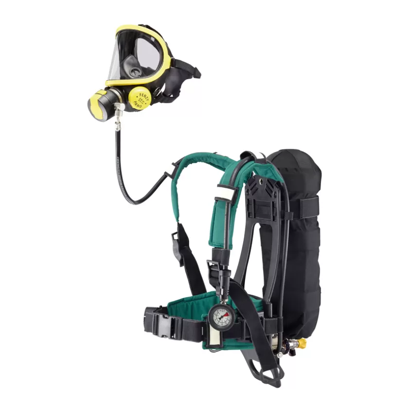 Aparat oddechowy powietrzny Fenzy AERIS Comfort Zenith z maską Opti Pro z zaczepami, butla kompozytowa 7 l/300 bar