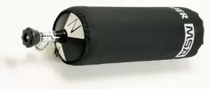 Pokrowiec na butlę kompozytową MSA AUER, kolor czarny z odblaskami
