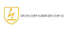 PN-EN 1148-5:2018 skarpety Brubeck Protect FR/AS