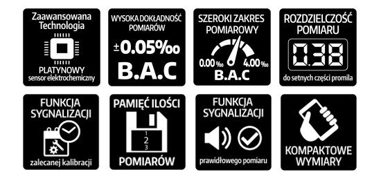 Alkomat BACscan 9000 Professional + náustky za 2017 Kč - Allegro